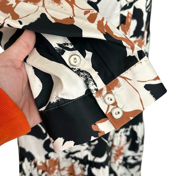 NWT Soft Surroundings Floral Moonglow Tiered Midi Dress Plus Size 18 - Picture 7 of 10